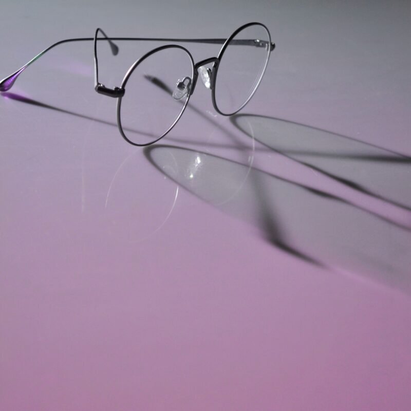 The Clear Vision Classic | Unisex Round Blue Light Glasses